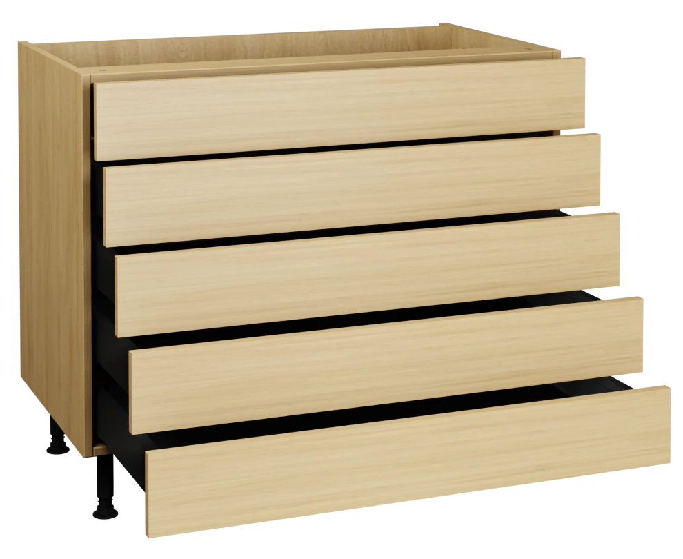 1000 5 Drawer Base