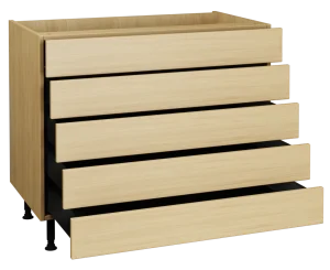 1000 5 Drawer Base