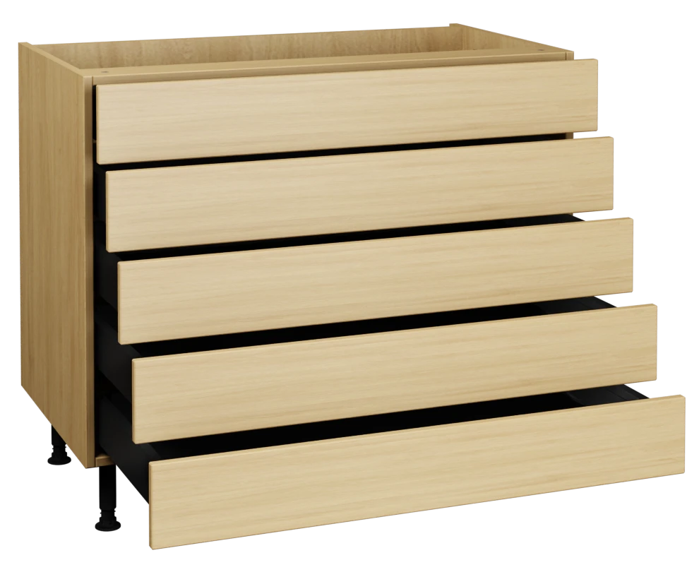 1000 5 Drawer Base