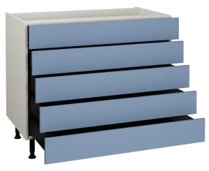 1000 5 Drawer Base