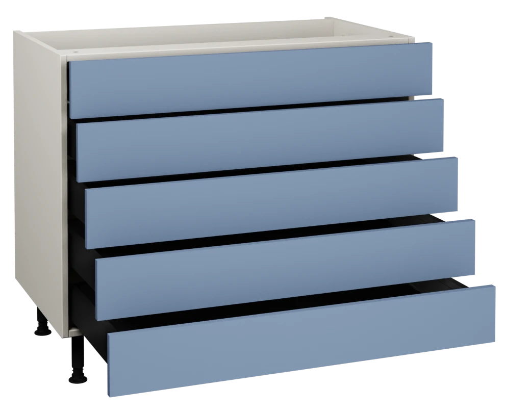 1000 5 Drawer Base
