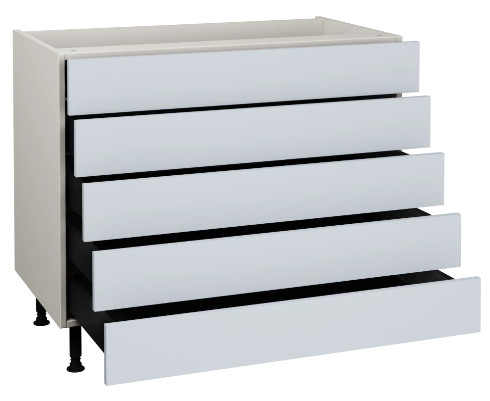 1000 5 Drawer Base