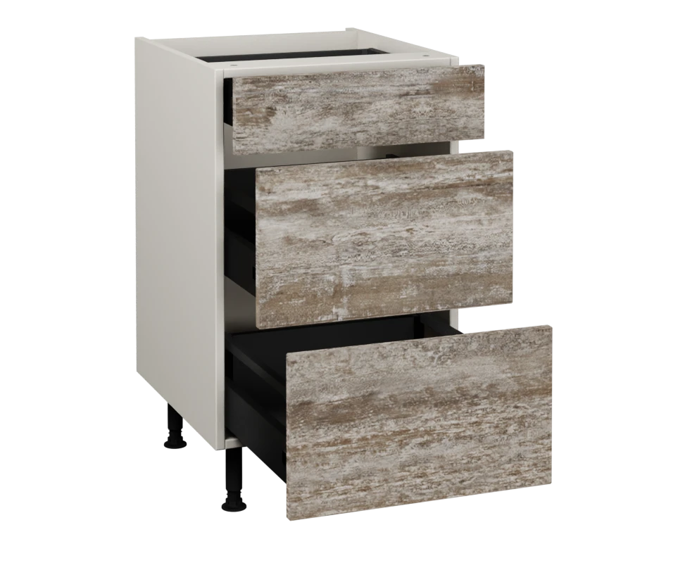 500 3 Drawer Base