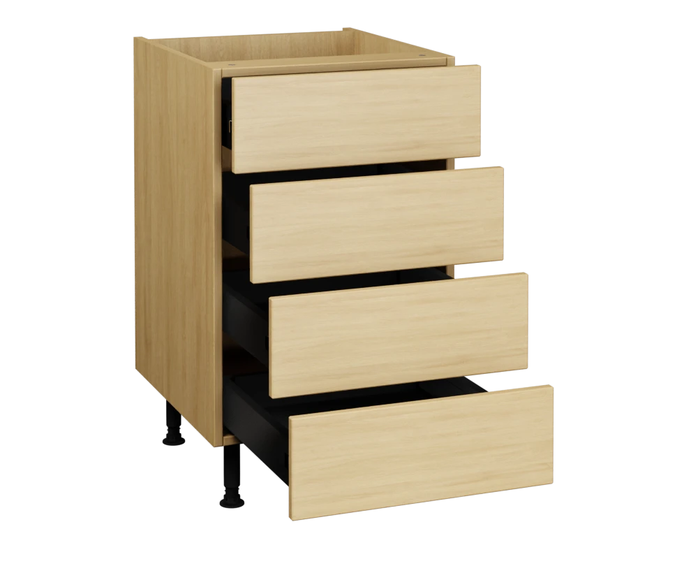 500 4 Drawer Base