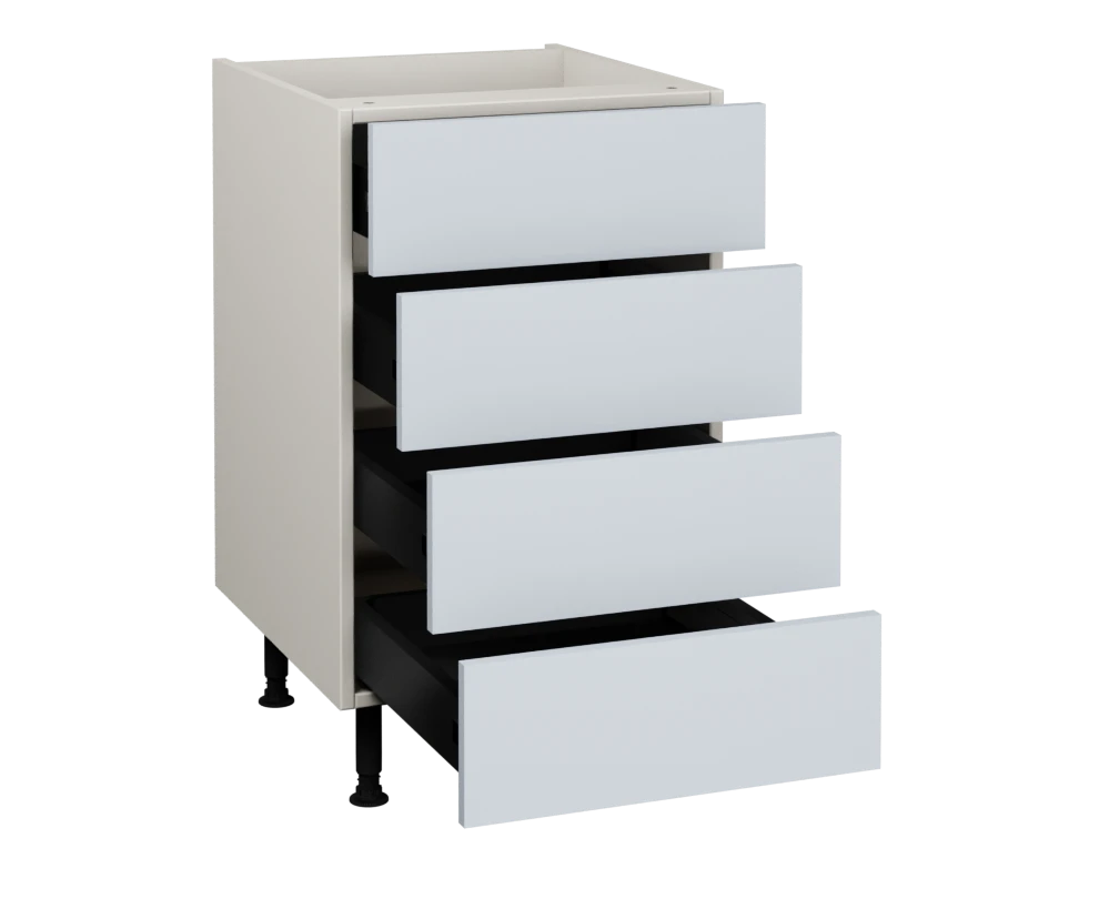 500 4 Drawer Base
