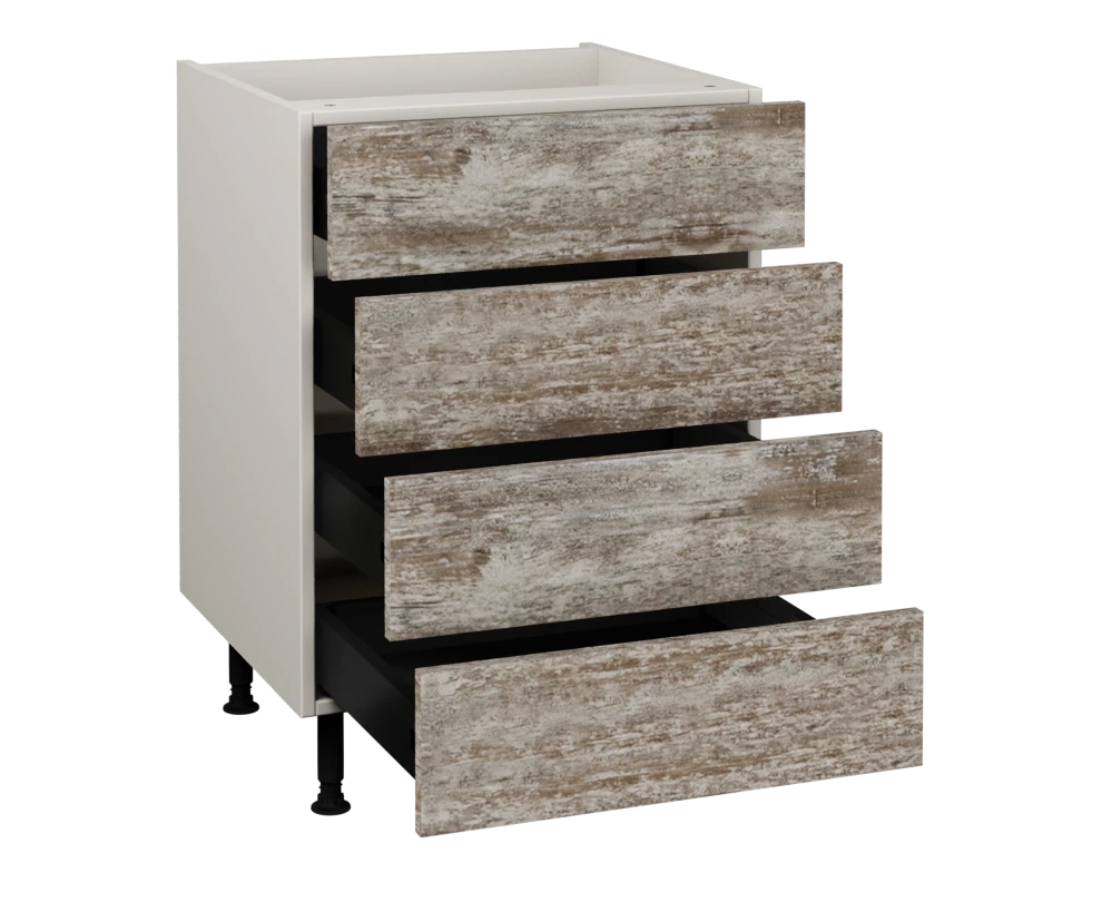 600 4 Drawer base