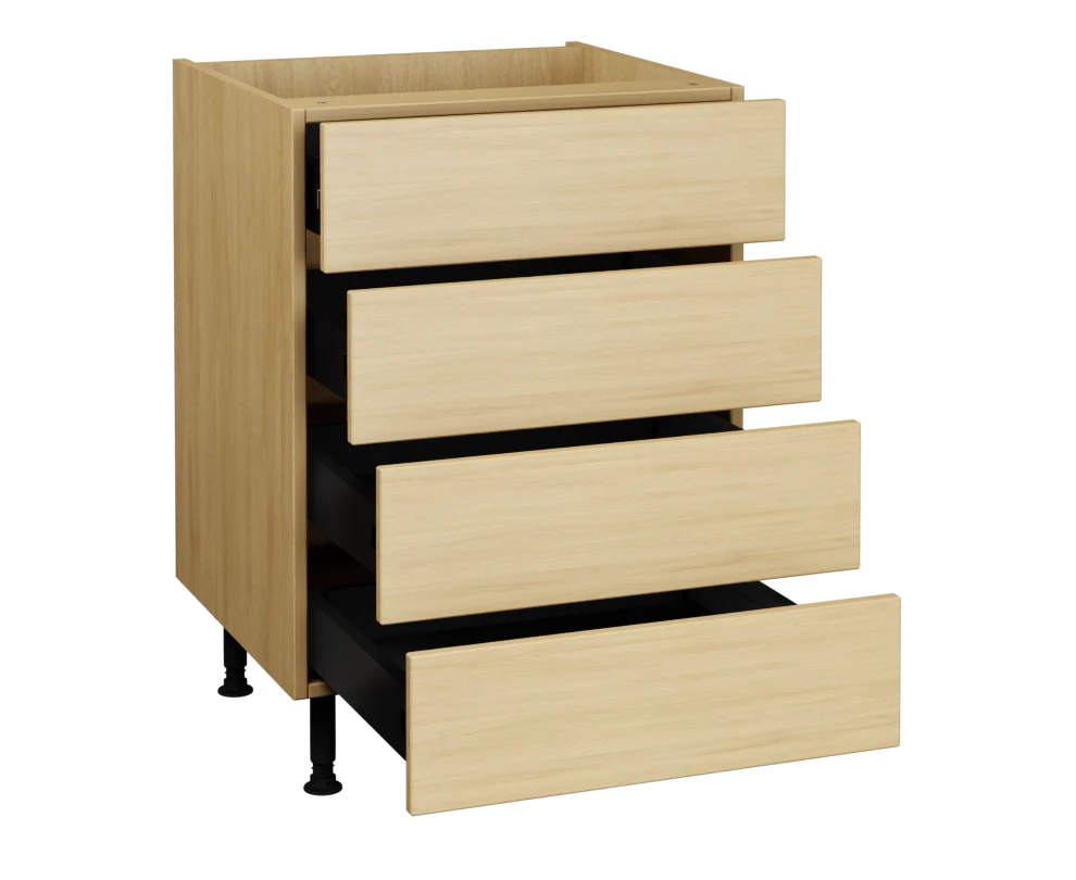 600 4 Drawer base
