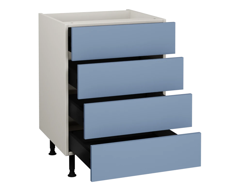 600 4 Drawer base