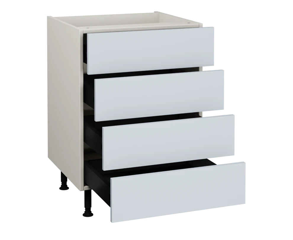 600 4 Drawer base