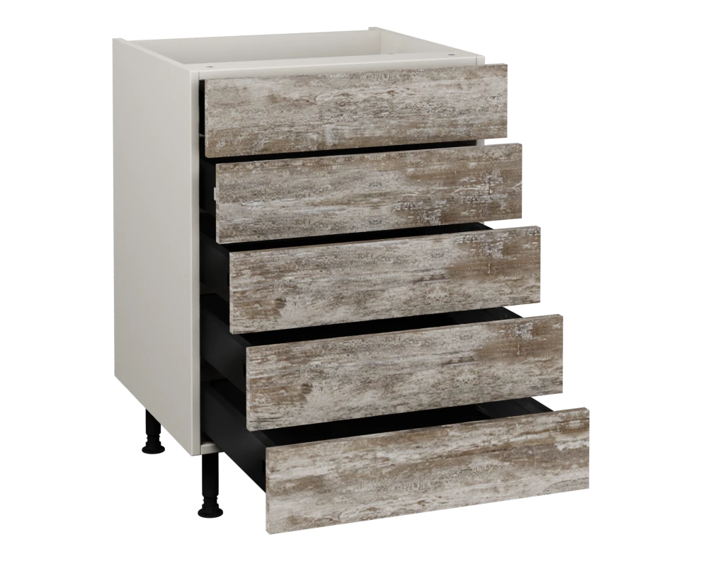 600 5 Drawer Base