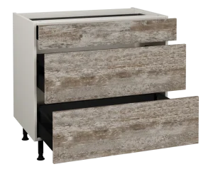 900 3 Drawer Base