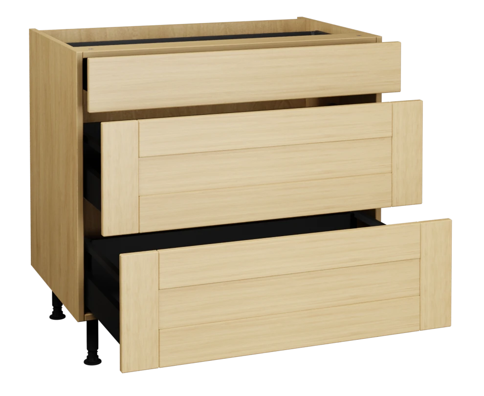 900 3 Drawer Base