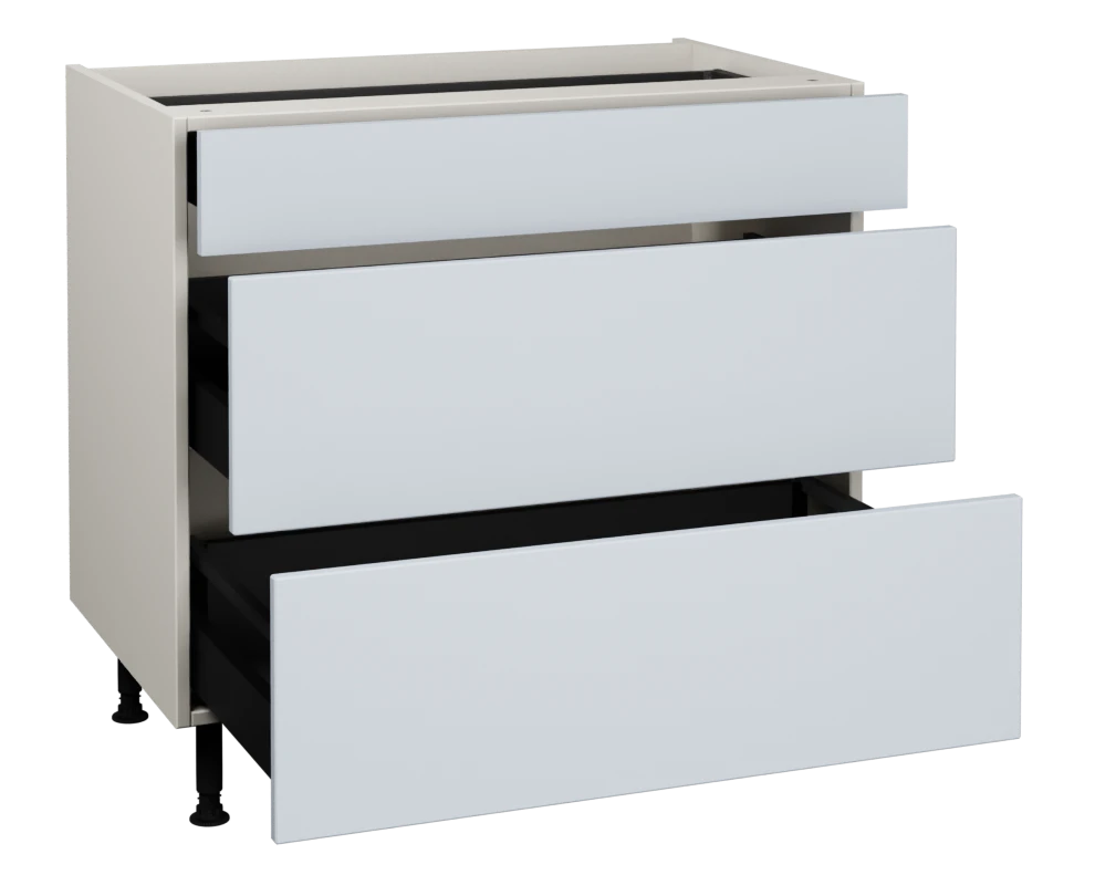 900 3 Drawer Base