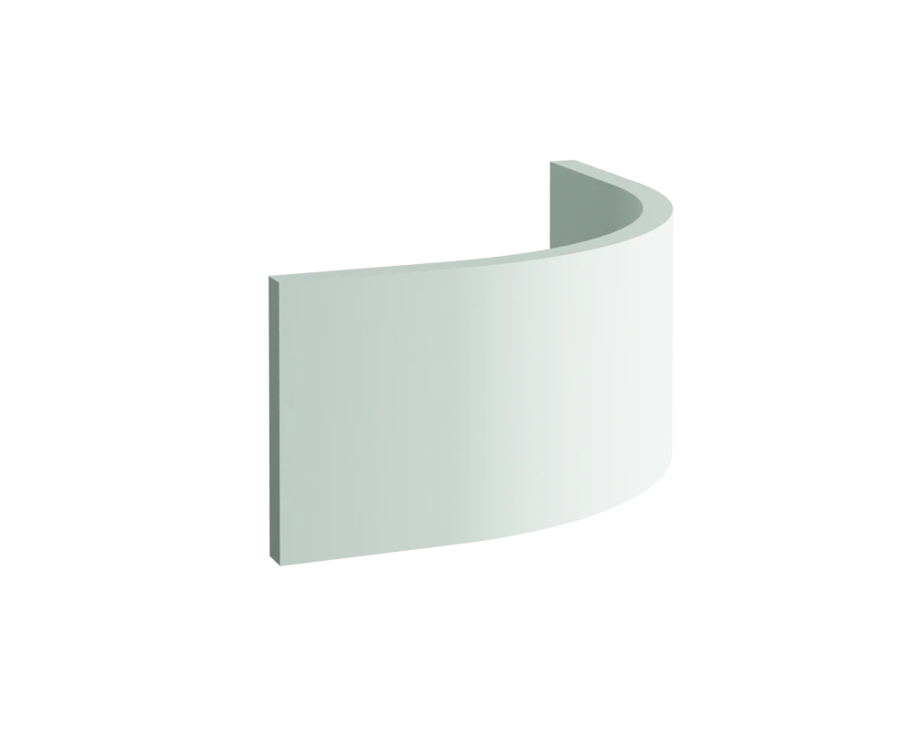 Curved Plinth