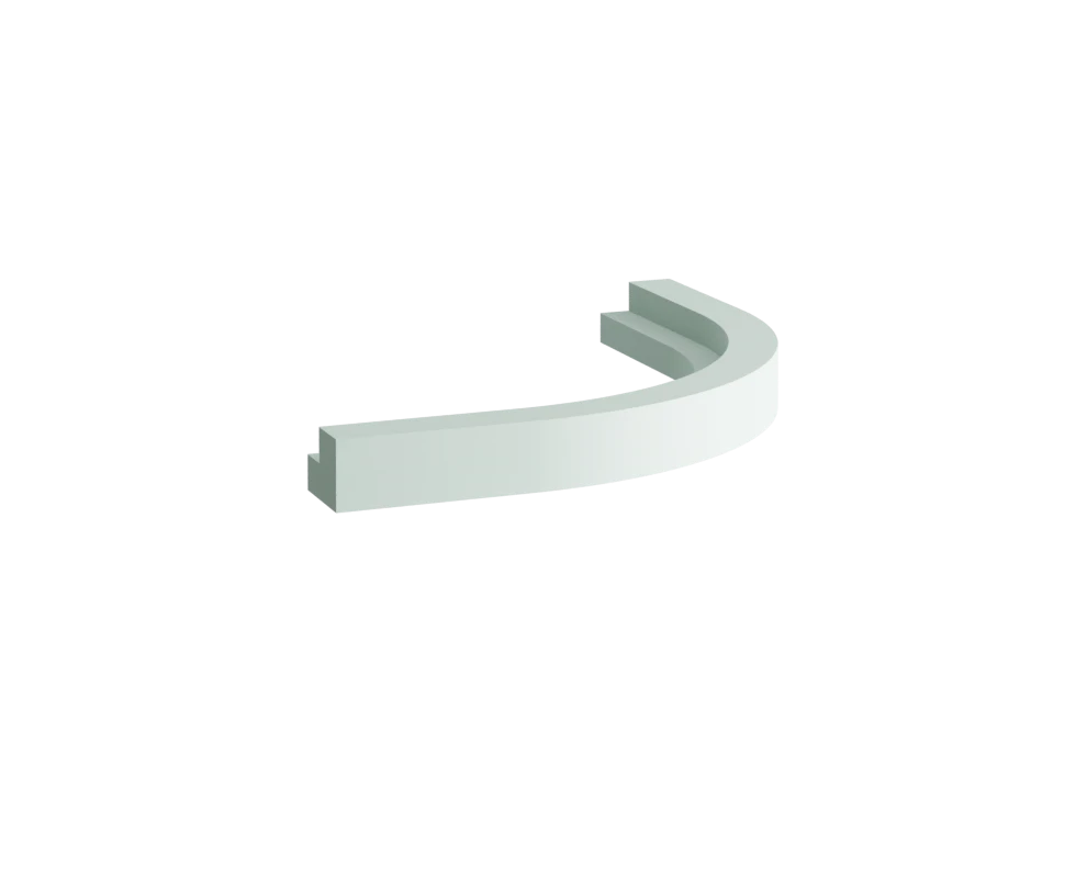Universal Curved Cornice/Pelmet