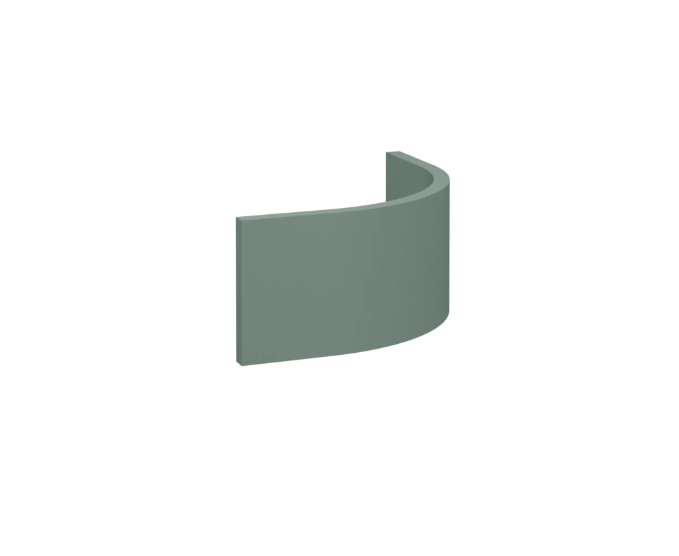 Curved Plinth