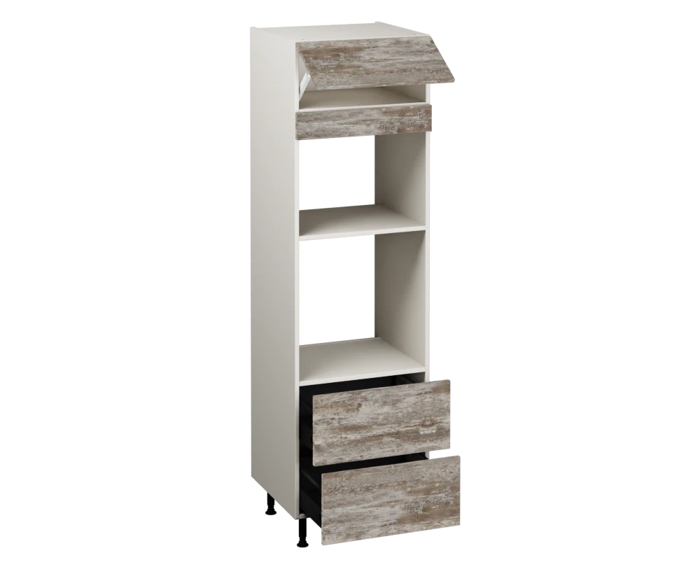 Single Oven Microwave with Drawers