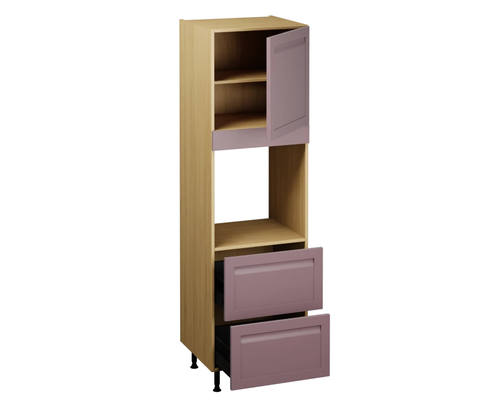 Single Oven Unit with Drawers