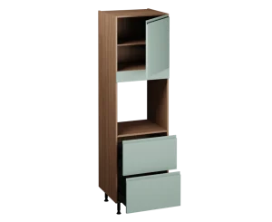 Single Oven Unit with Drawers