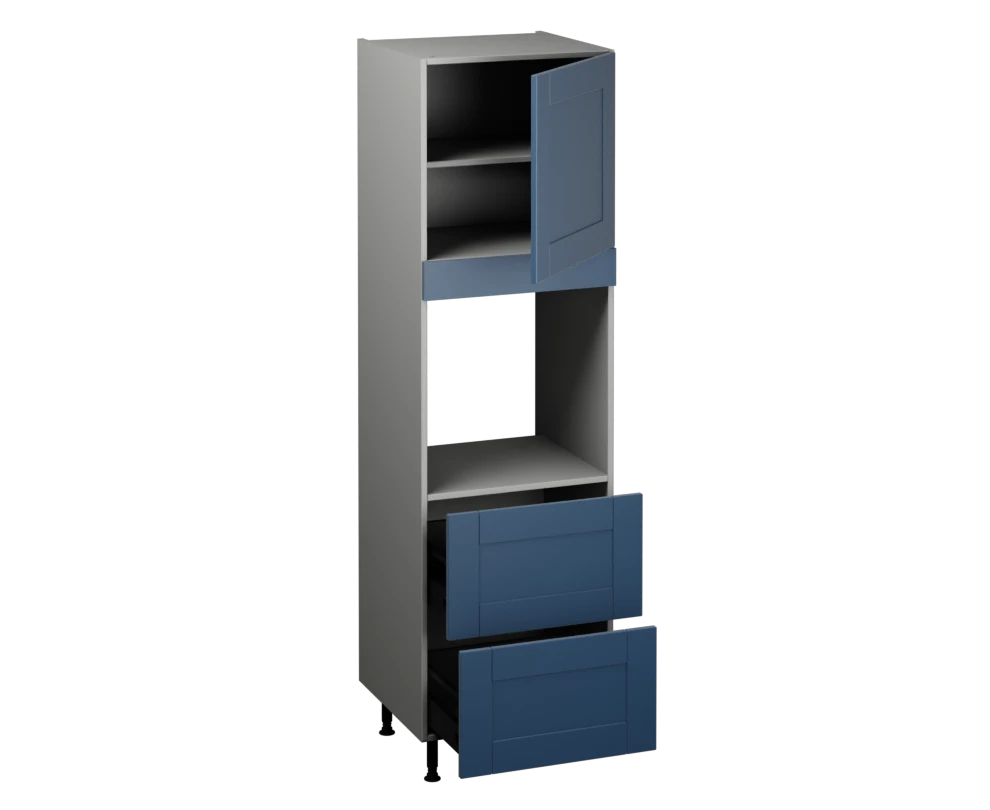 Single Oven Unit with Drawers