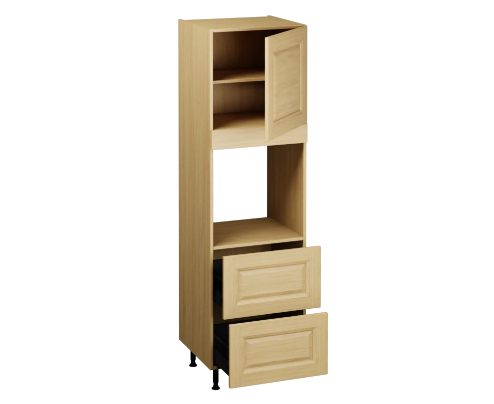 Single Oven Unit with Drawers