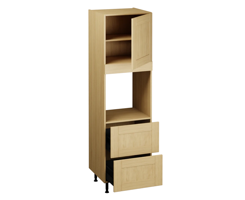 Single Oven Unit with Drawers