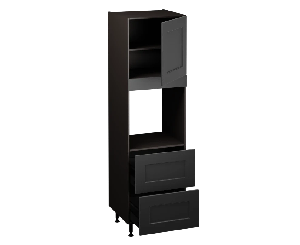 Single Oven Unit with Drawers