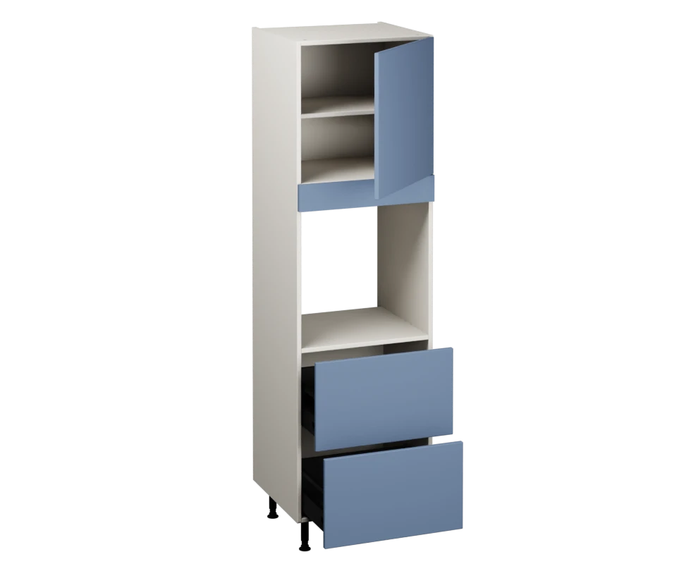 Single Oven Unit with Drawers