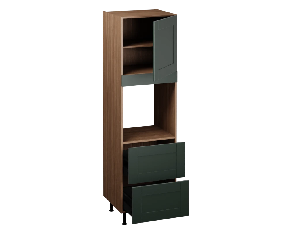 Single Oven Unit with Drawers