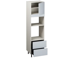 Single Oven Microwave with Drawers (2150 x 600)
