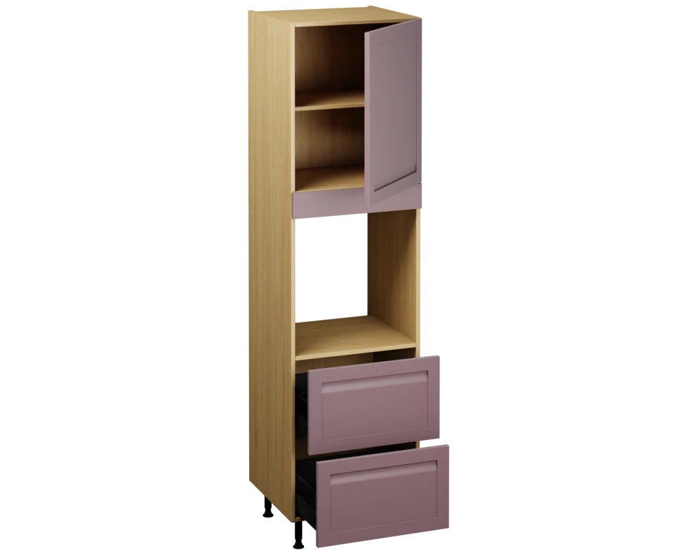 Single Oven Unit with Drawers (2150 x 600)