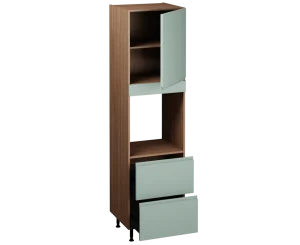 Single Oven Unit with Drawers (2150 x 600)