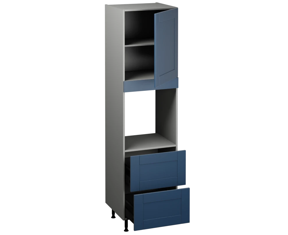 Single Oven Unit with Drawers (2150 x 600)