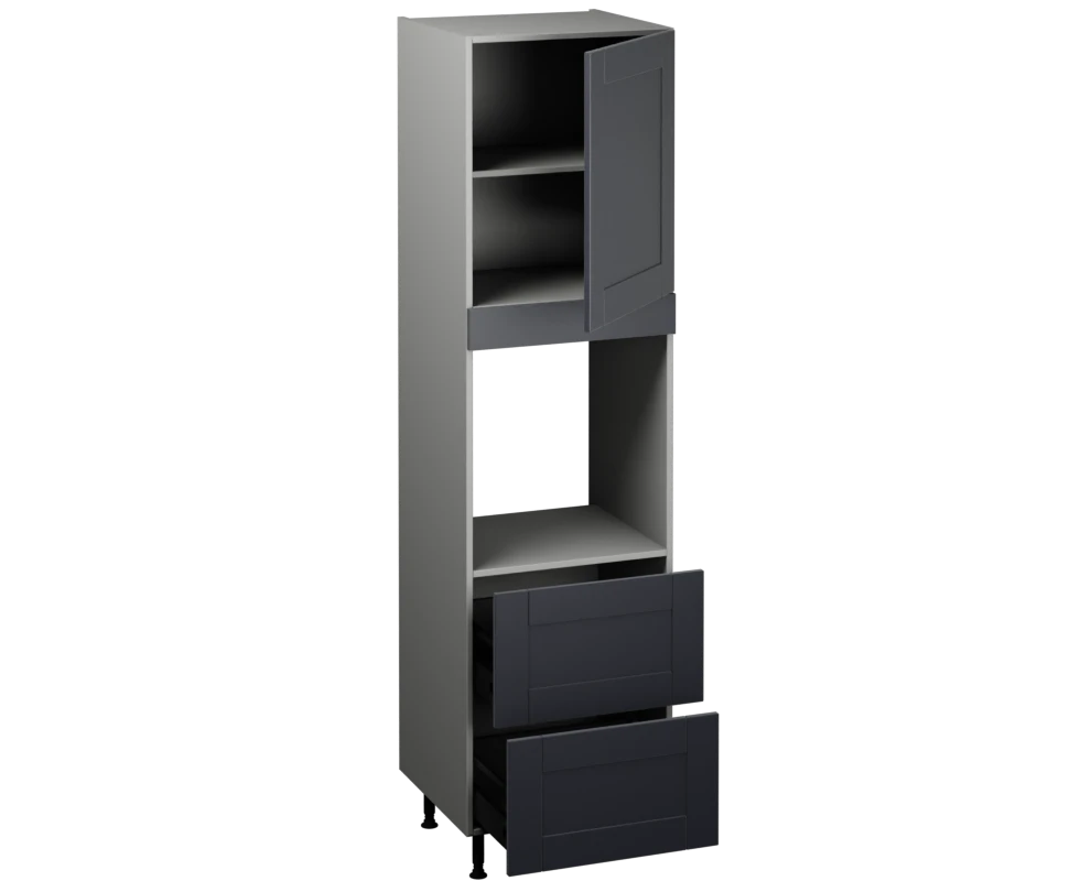 Single Oven Unit with Drawers (2150 x 600)