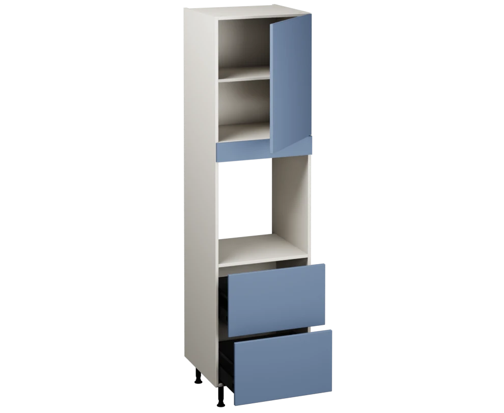 Single Oven Unit with Drawers (2150 x 600)
