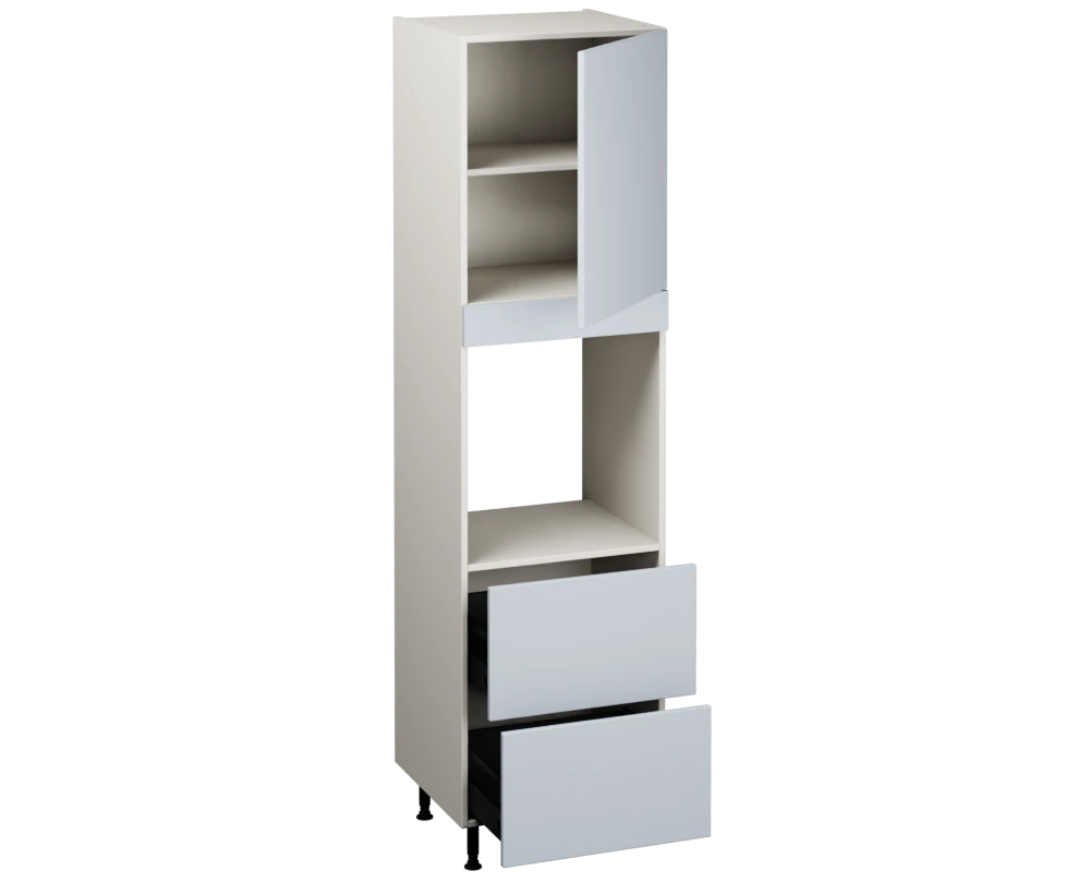 Single Oven Unit with Drawers (2150 x 600)