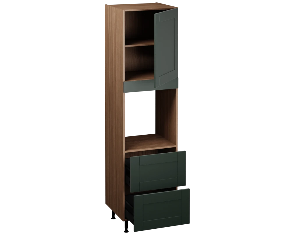Single Oven Unit with Drawers (2150 x 600)