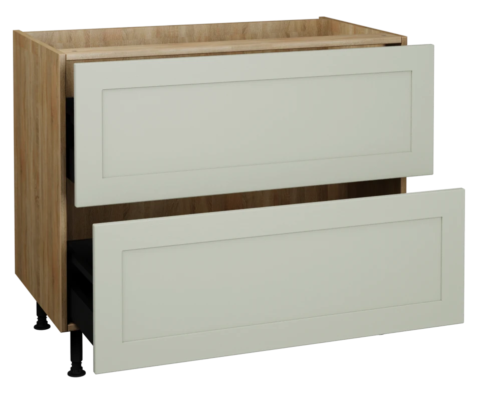 1000 2 Drawer Base
