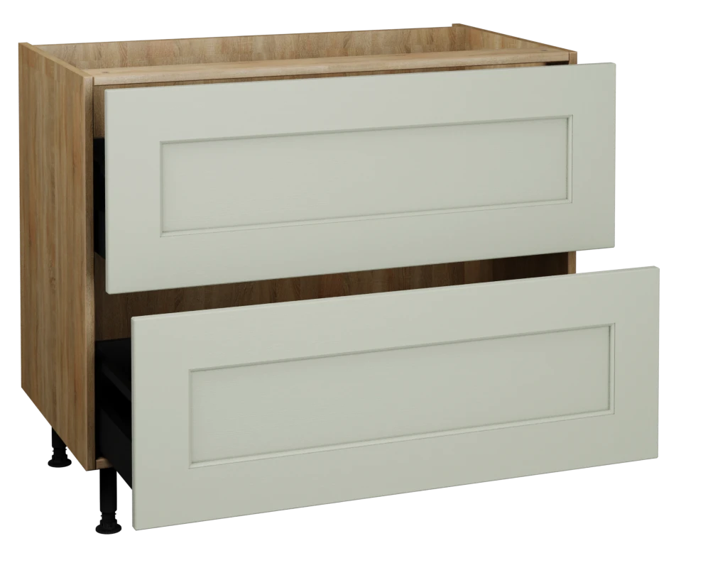 1000 2 Drawer Base