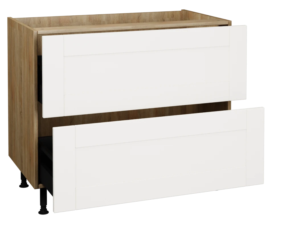1000 2 Drawer Base