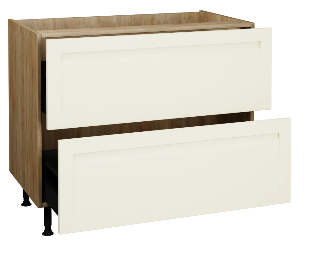 1000 2 Drawer Base