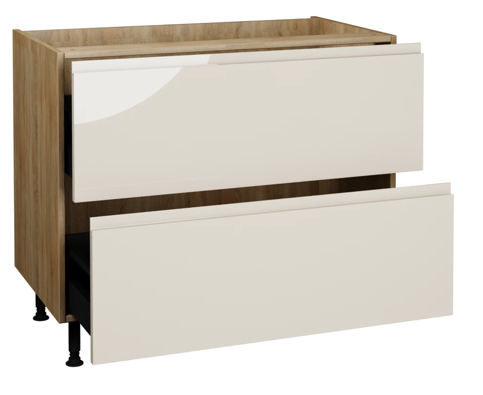 1000 2 Drawer Base
