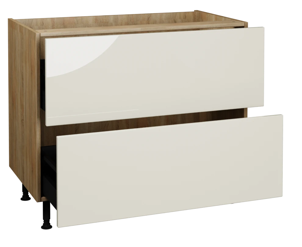 1000 2 Drawer Base