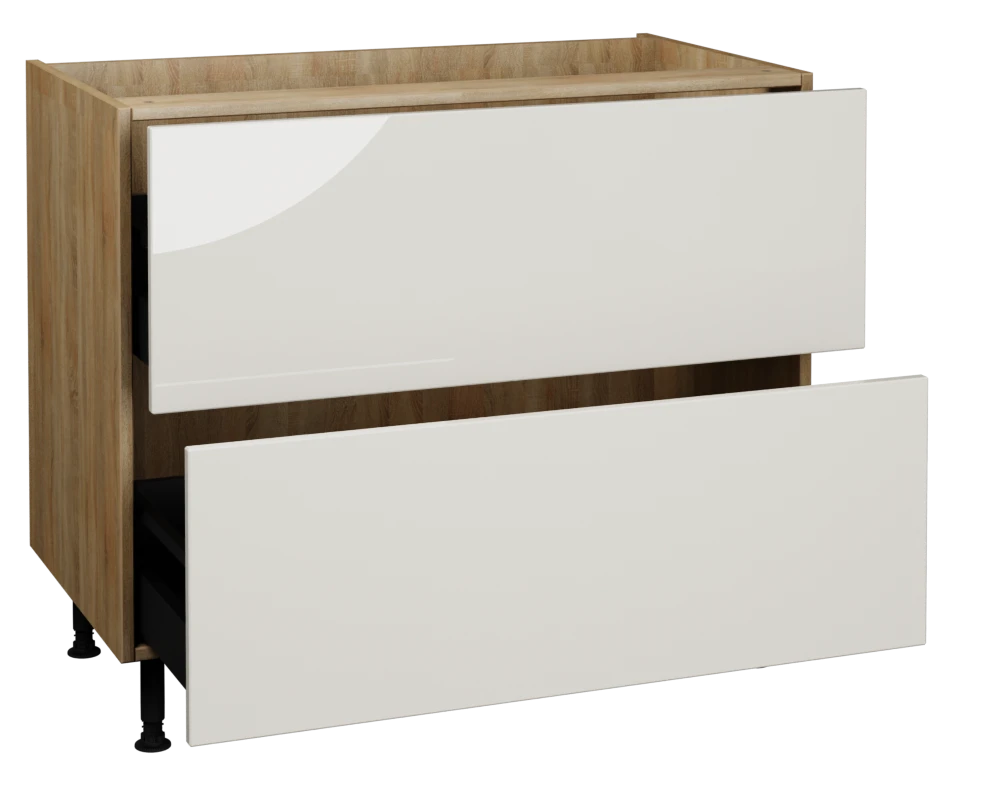 1000 2 Drawer Base