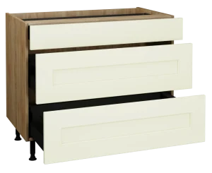 1000 3 Drawer Base