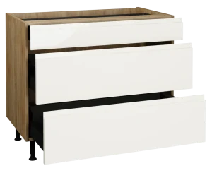 1000 3 Drawer Base