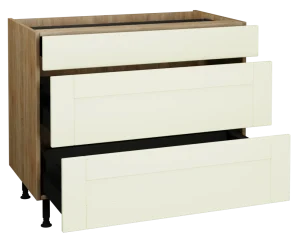 1000 3 Drawer Base