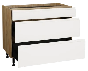 1000 3 Drawer Base