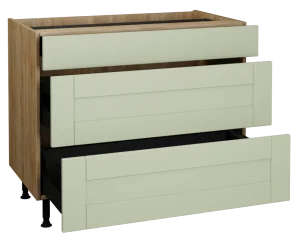 1000 3 Drawer Base