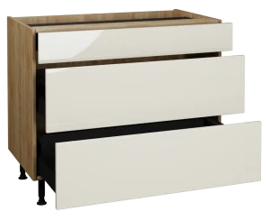 1000 3 Drawer Base